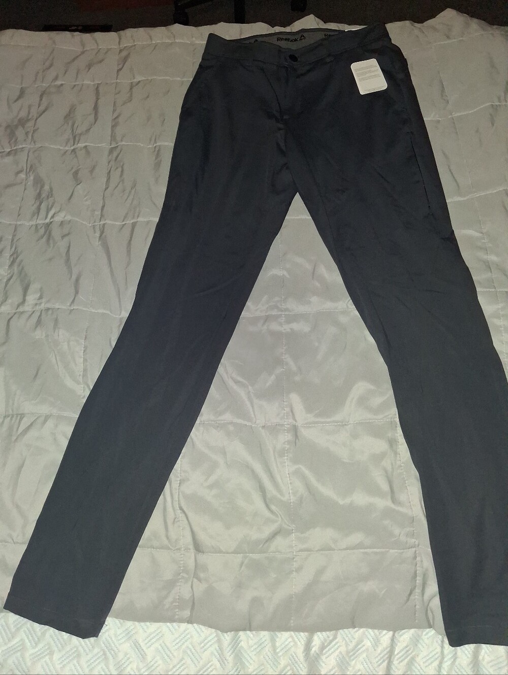 Reebok Men's 6 Pocket Athletic Jogger Pant - Ebony - 30" x 32"